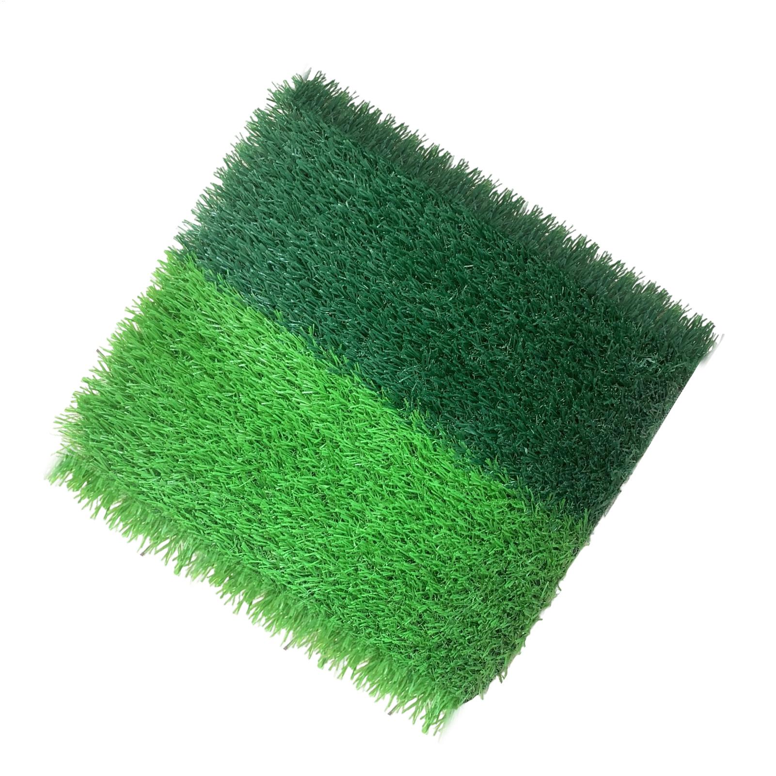 Outdoor Rug Waterproof - Faux Grass Rug 15.7x15.7in Soft Waterproof
