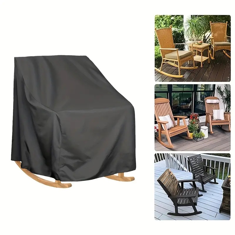 Outdoor Furniture Protector - Heavy-Duty Oxford Fabric Outdoor Rocking Chair