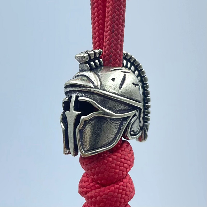 Outdoor Furniture Diy - Brass Spartan Warrior Helmet Knife Beads