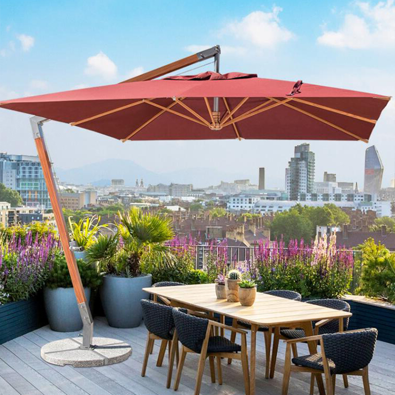 Outdoor Furniture Supplier - Outdoor Garden Leisure Hanging Cantilever Umbrella