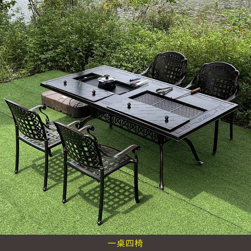 Outdoor Furniture Iron - Terrace garden balcony outdoor courtyard leisure