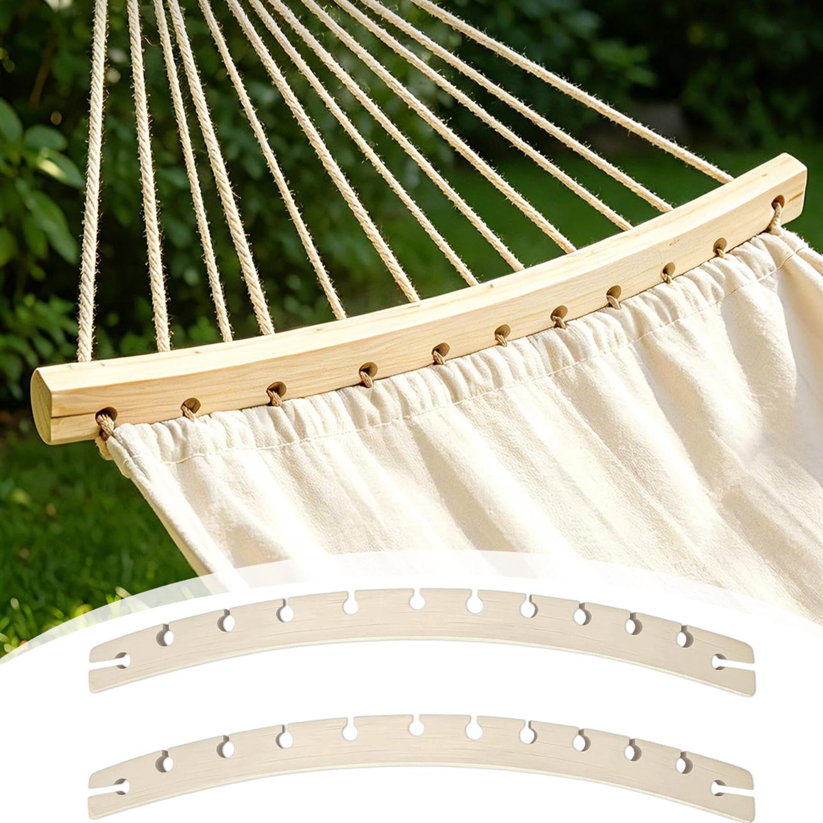 Outdoor Furniture Wooden - Replacement Wooden Hammock Spreader Bars 2pcs