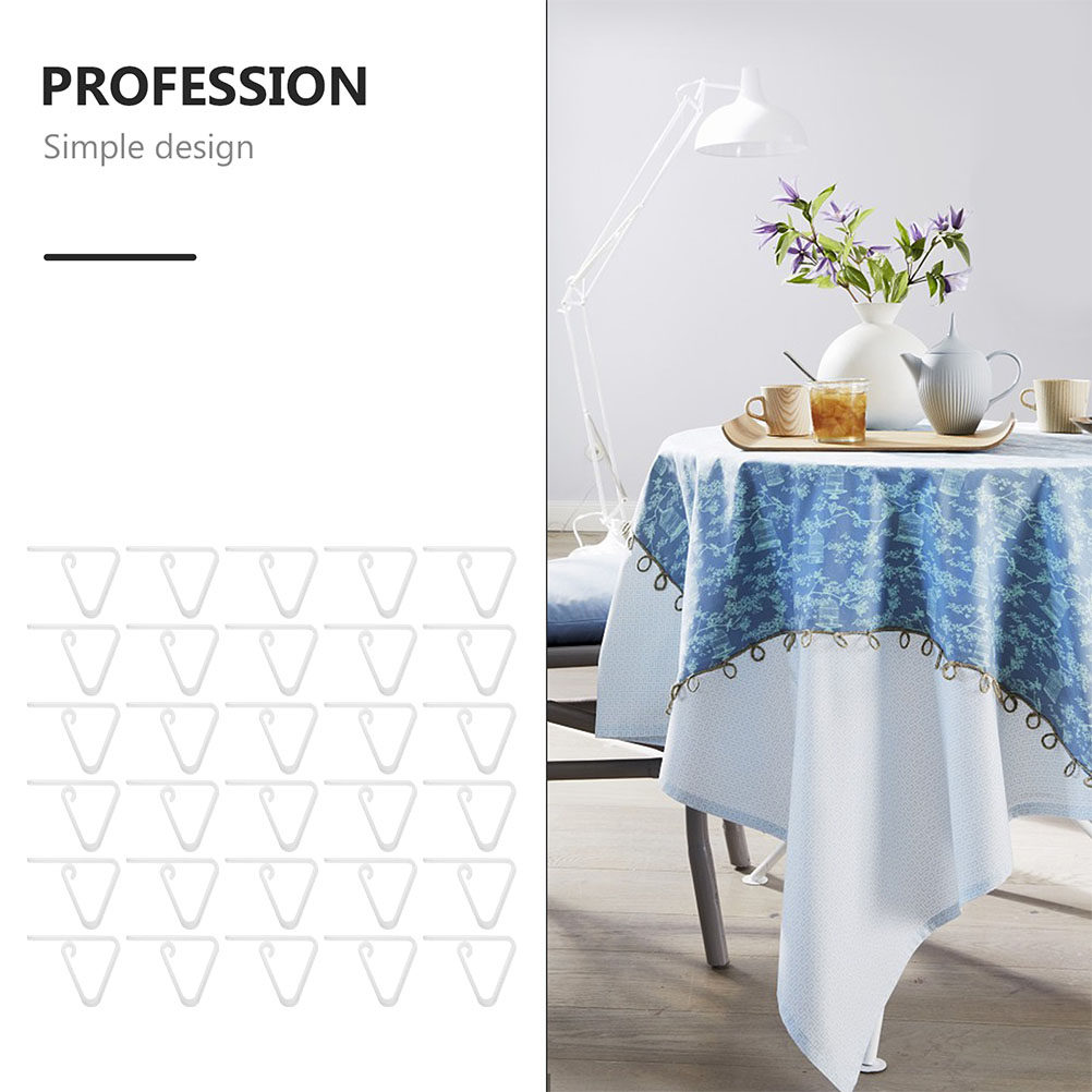 30Pcs Clear Tablecloth Clips P - огляд і ціна Outdoor Furniture Dining