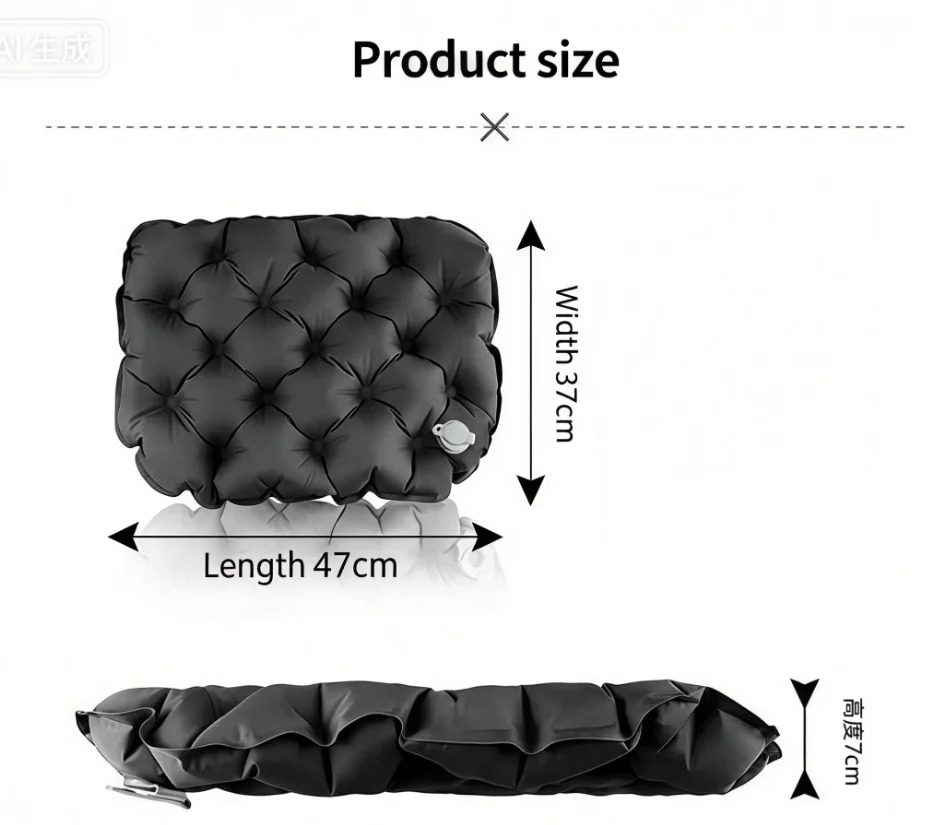 Portable Inflatable Seat Cushi - огляд і ціна Outdoor Rug Waterproof