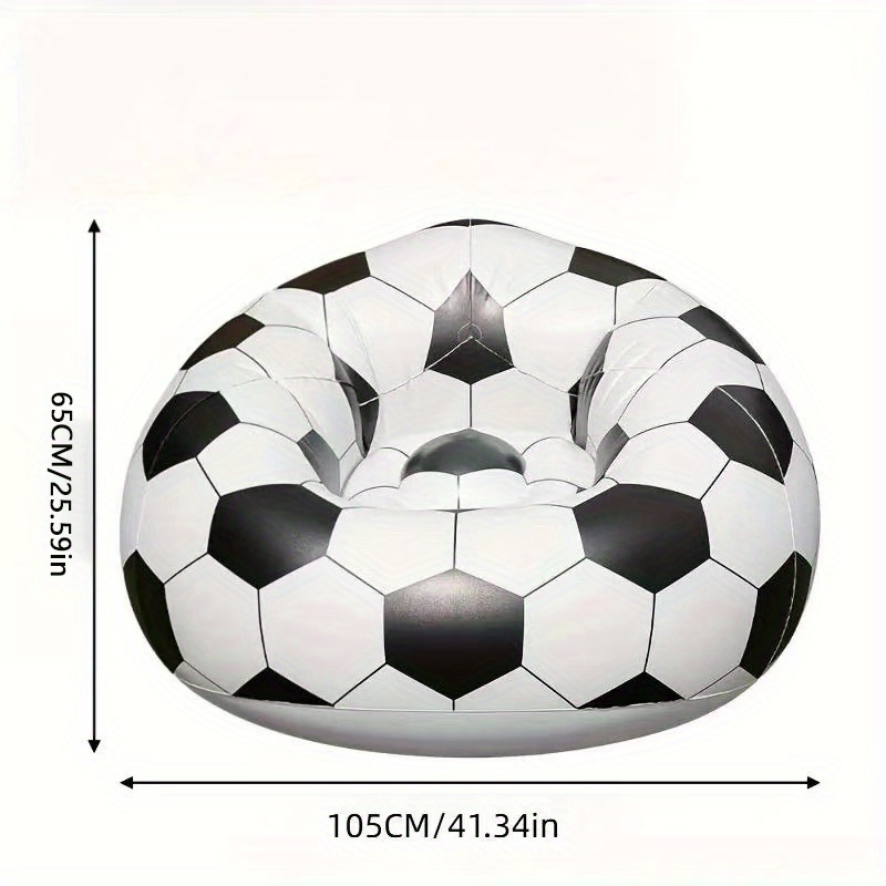 Inflatable Football-Shaped Sof - огляд і ціна Outdoor Furniture Cushion