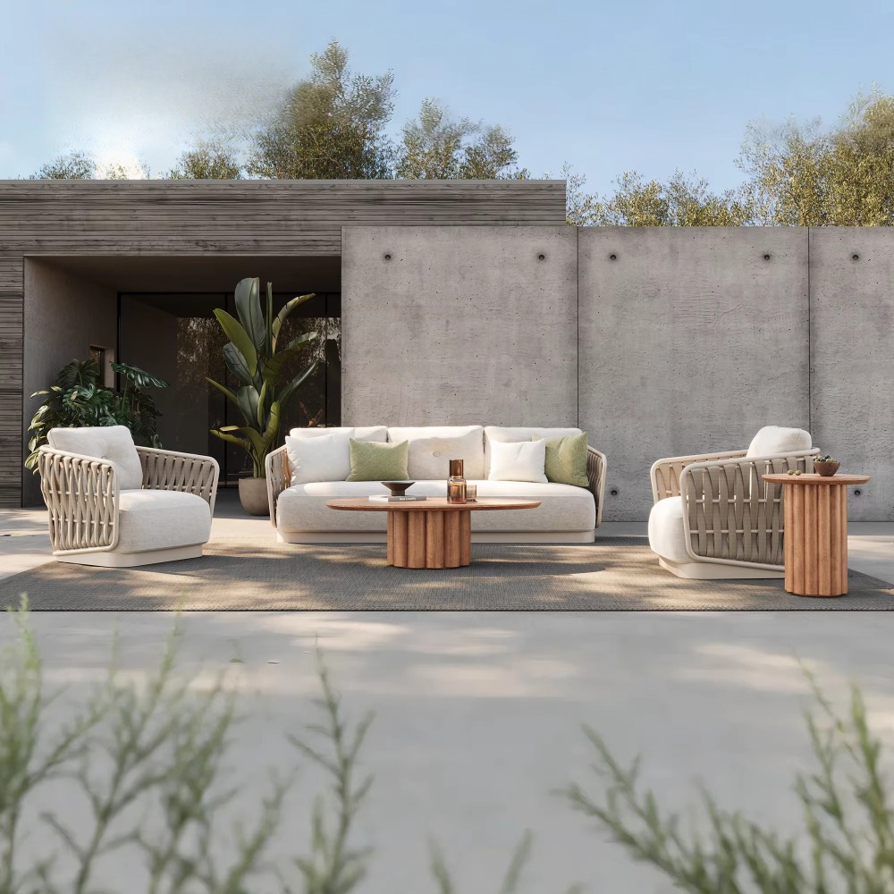 Garden Comfort Sofa Metal Set  - огляд і ціна Rattan Lounge Set