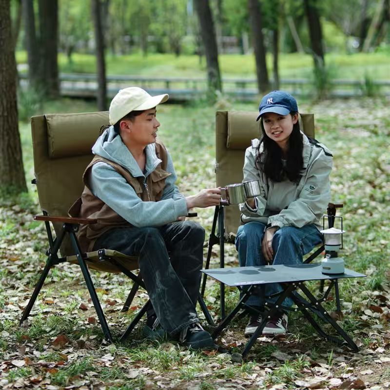 Folding High Back Beach Campin - огляд і ціна Outdoor Furniture Iron