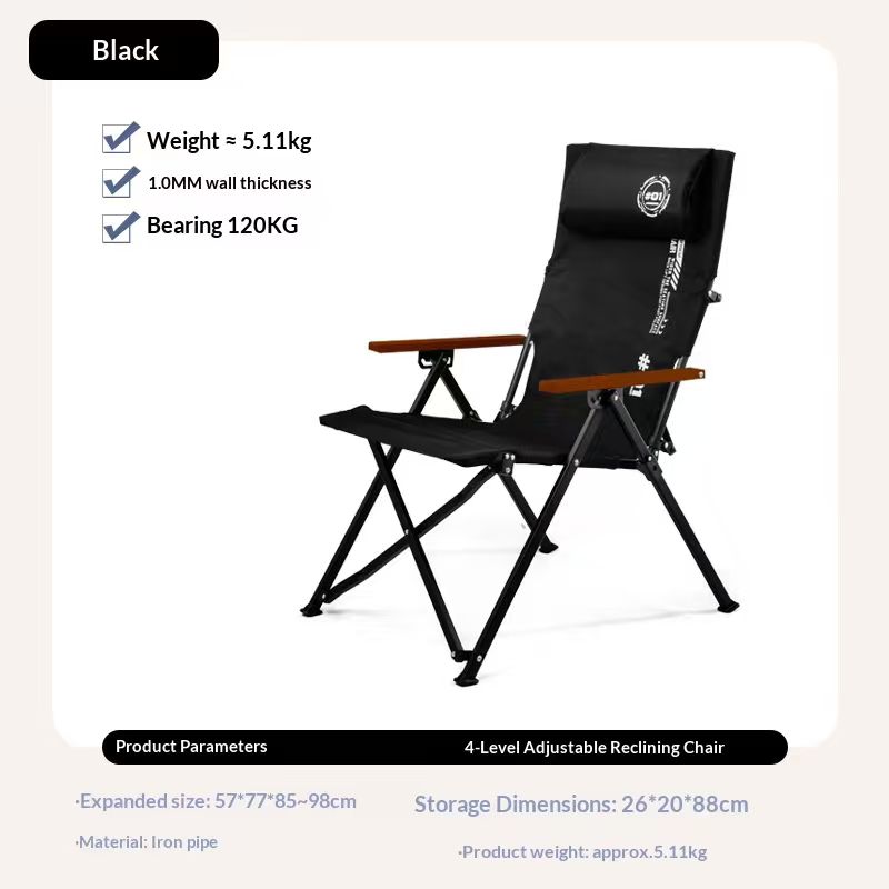 Folding High Back Beach Campin - огляд і ціна Outdoor Furniture Iron
