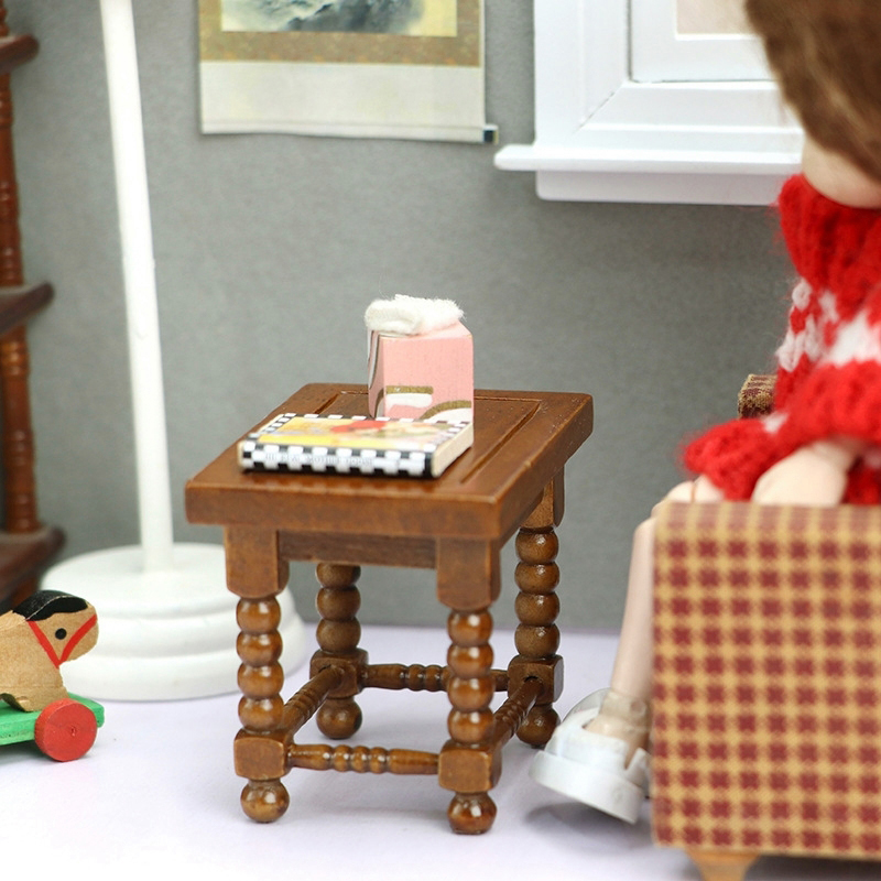 1:12 Dollhouse Miniature Round - огляд і ціна Outdoor Furniture Wooden