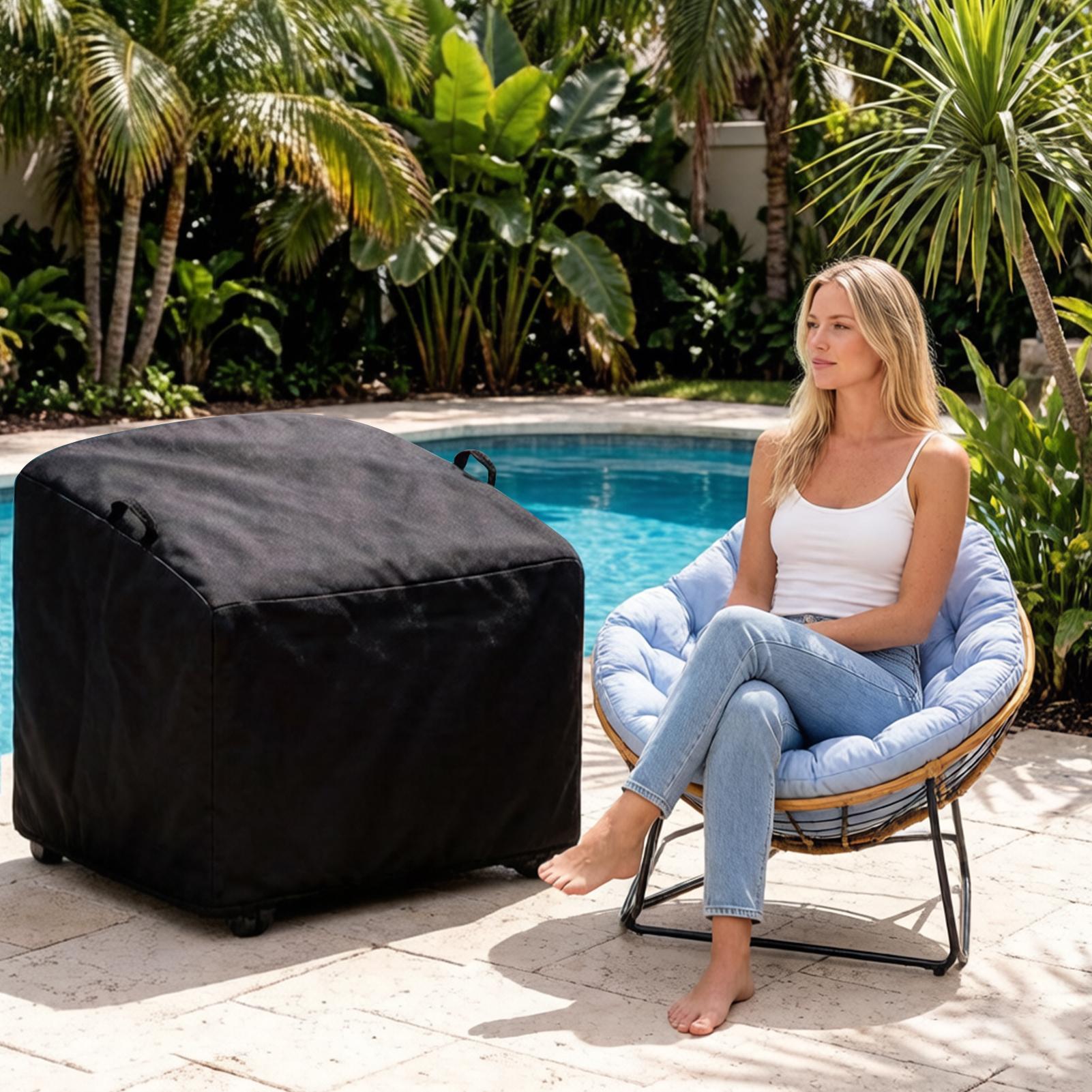 Rocking Chair Covers Waterproo - огляд і ціна Rattan Lounge Set