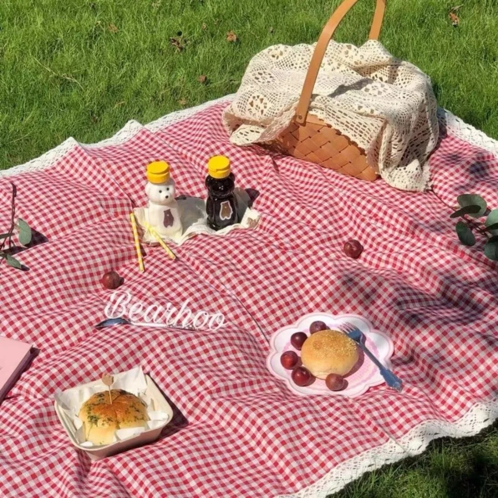 1pc Outdoor Picnic Mat, Summer - огляд і ціна Outdoor Rug Waterproof