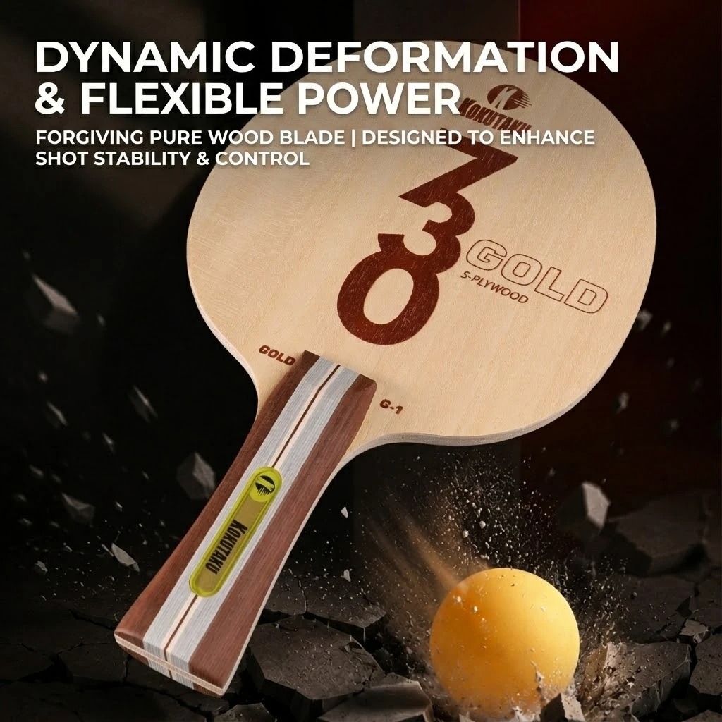 Kokutaku Table Tennis Blade FL - огляд і ціна Outdoor Furniture Wooden