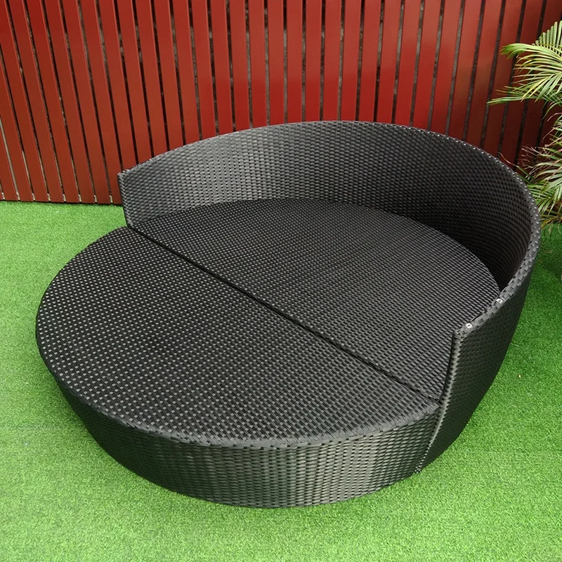 -Beach Swimming Pool Sun Bed O - огляд і ціна Rattan Lounge Set