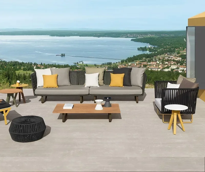 #Sofa Garden Set Curl Rattan S - огляд і ціна Rattan Lounge Set