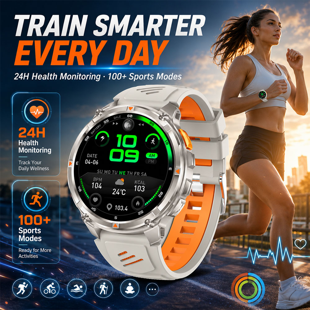 YAOCX AMOLED Smartwatch Men 11 - огляд і ціна Outdoor Rug Waterproof