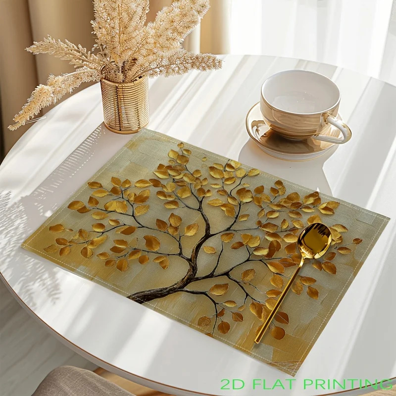VIKAMA 4-Piece Golden Leaf Tre - огляд і ціна Outdoor Furniture Dining