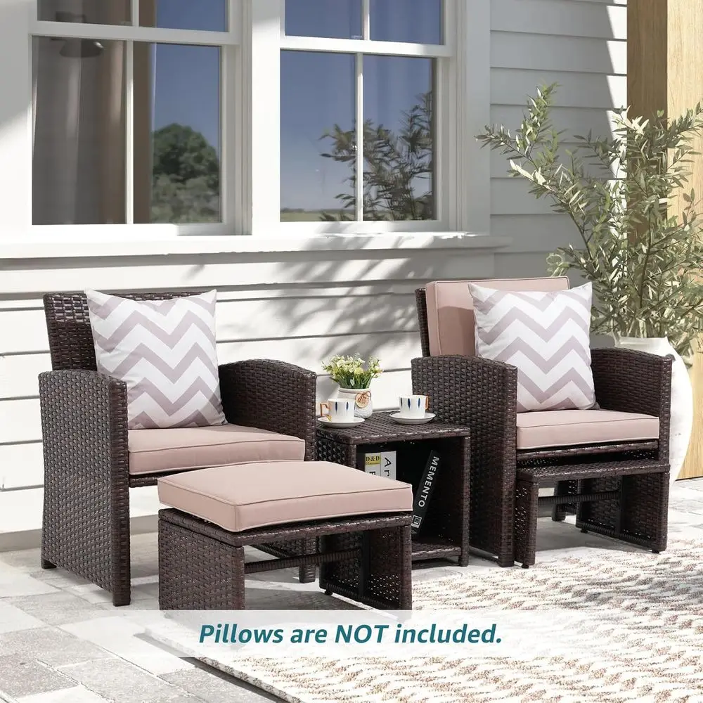 5-Piece Outdoor Patio Furnitur - огляд і ціна Outdoor Furniture Cushion