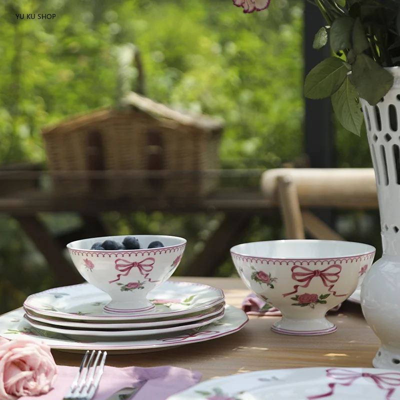 French Rose Cutlery Bone China - огляд і ціна Outdoor Furniture Dining