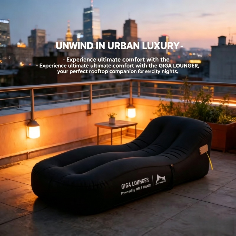 TPU Automatic Inflatable Chair - огляд і ціна Outdoor Furniture Cushion