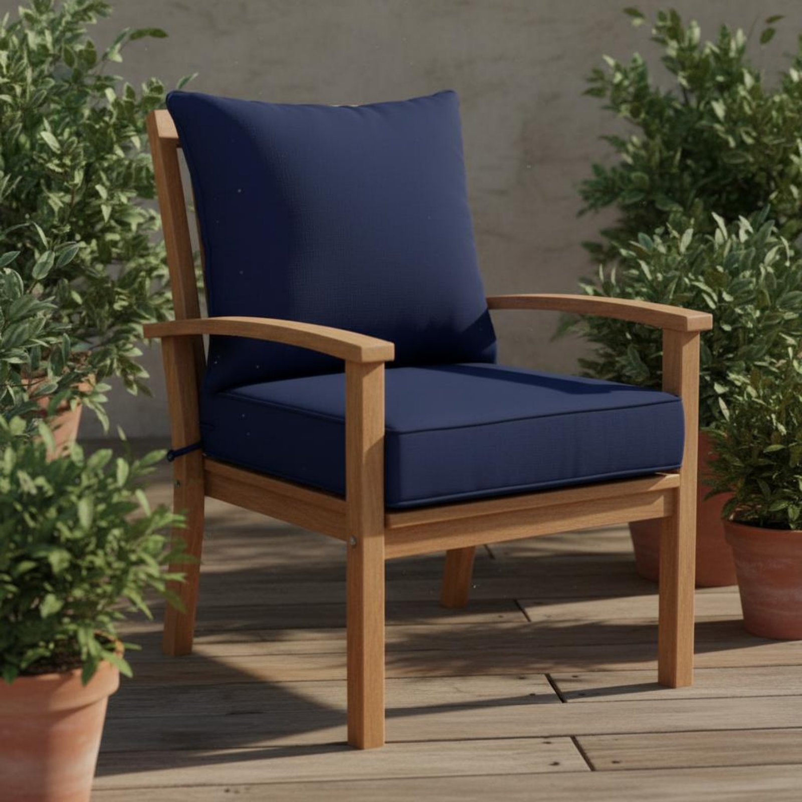 Patio Chair Pad Hidden Closure - огляд і ціна Outdoor Furniture Cushion