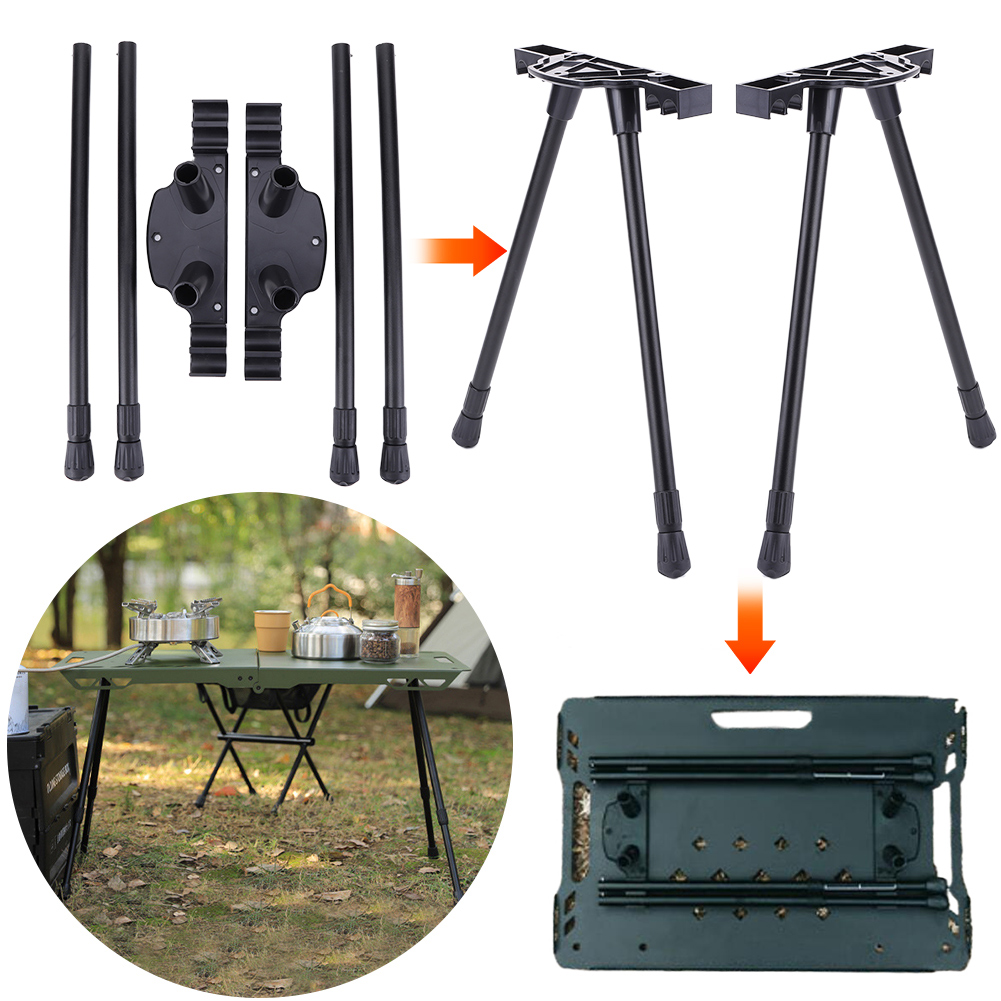 Folding Camping Table Legs Met - огляд і ціна Outdoor Furniture Diy