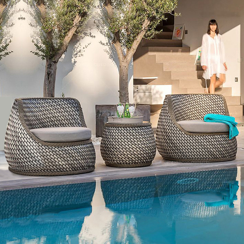 Wood Nordic Garden Furniture S - огляд і ціна Rattan Lounge Set